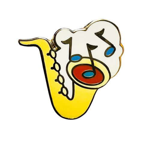 Disney DLR Saxophone New Orleans Square Attractions Map Pin