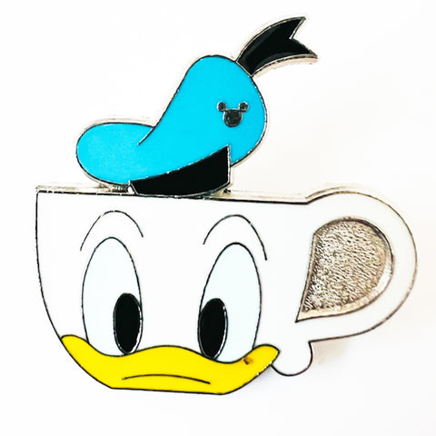 Walt Disney World Donald Duck 2018 Hidden Mickey Kitchen Essentials Tea Cup Pin