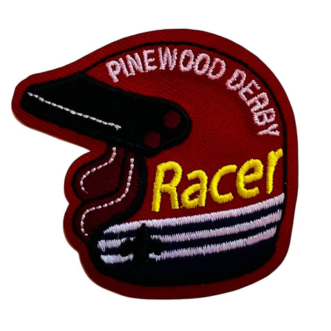 Pinewood Derby Racer Boy Scout BSA Patch