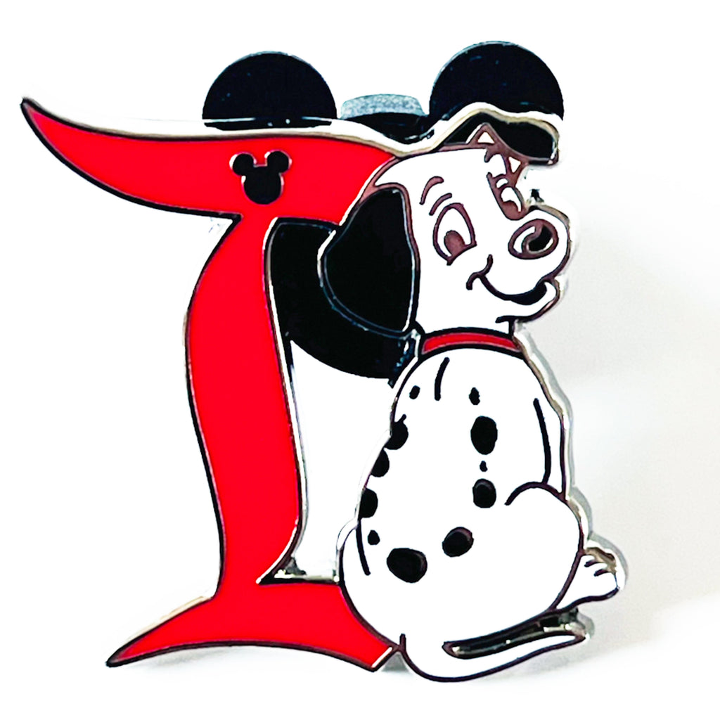 Disney Lucky D Hidden Mickey Disneyland 2024 Pin