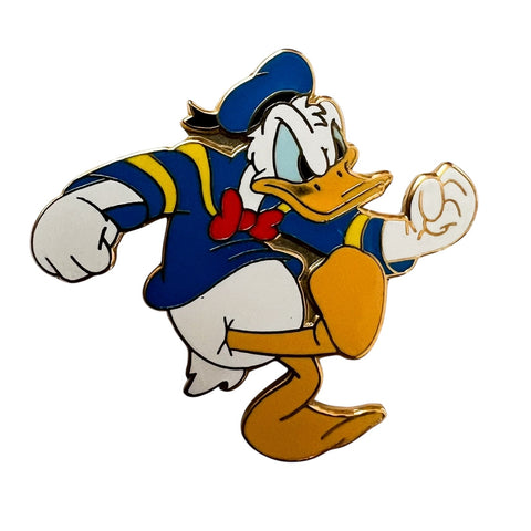 Disney Donald Duck Mad Temper Tantrum Furious Classic Sailor Suit Pin