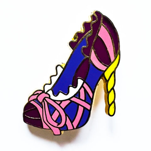 Disney Rapunzel Princess Shoe Booster Pin