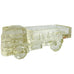 Vintage IVECO Pressed Glass Truck Paperweight Figurine