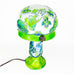 Daum Nancy Cameo Leaf Pattern Design Table Lamp