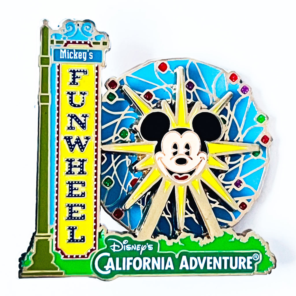 Disney DCA California Adventure Mickey's Fun Wheel Pin
