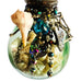 Religious Cross Rustin Metal Seashell Sand Bottle