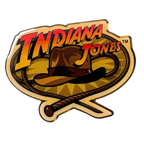 Disney Indiana Jones Hat with Whip Pin