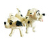 Vintage Set Of 2 DISNEY 101 DALMATIONS Lolly & Patch Dog Ceramic Figures