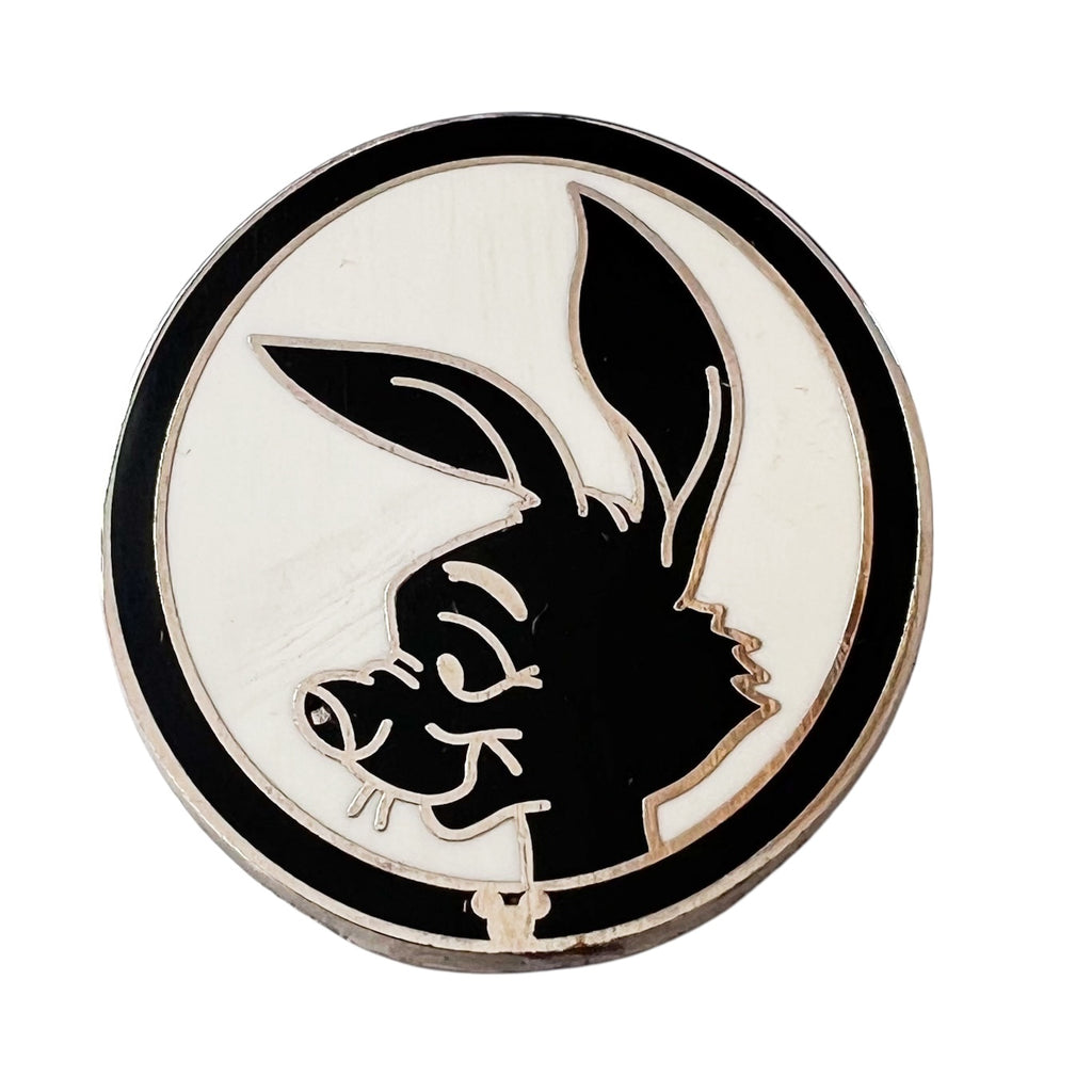 Disney Winnie the Pooh Silhouette Rabbit Hidden Mickey Pin