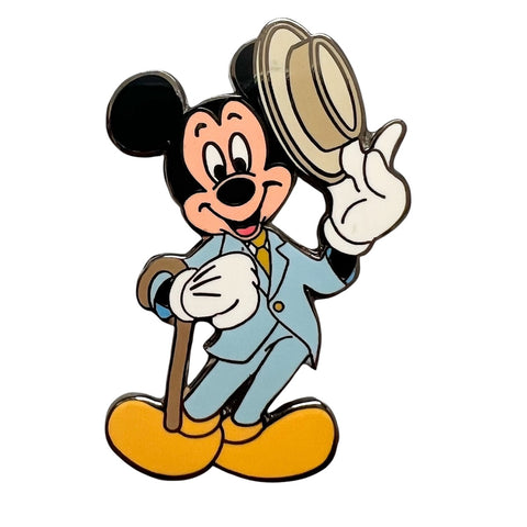 Disney Mickey Mouse Springtime With a Straw Hat and Cane Disneyland Resort Pin