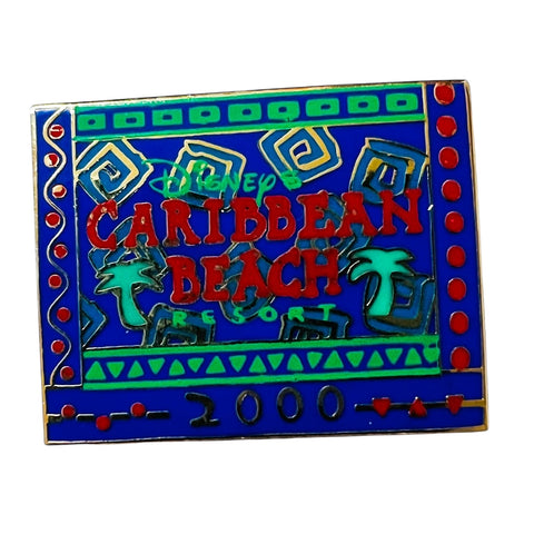 Disney Caribbean Beach Resort 2000 Walt Disney World Pin