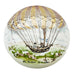 Vintage Hot Air Balloon Fr. Robert 19-9-1784 Murano Art Glass   Paperweight