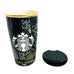 Starbucks Times Square NYC 12oz 2015 Ceramic Tumbler with Lid