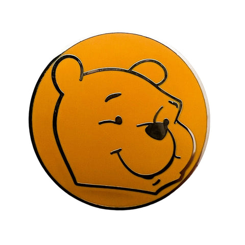 Disney Character Outline Circles Winnie the Pooh Pin