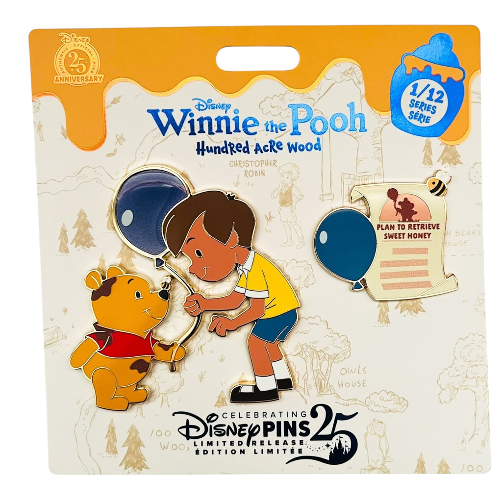 Disney Parks Winnie The Pooh Hundred Acre Wood Series 2025 1/12 LE Pin