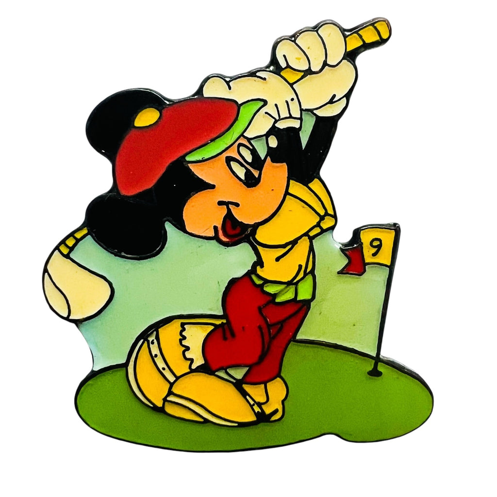 Disney Mickey Mouse Golf Swing Pin