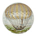 Vintage Hot Air Balloon Fr. Robert 19-9-1784 Murano Art Glass   Paperweight