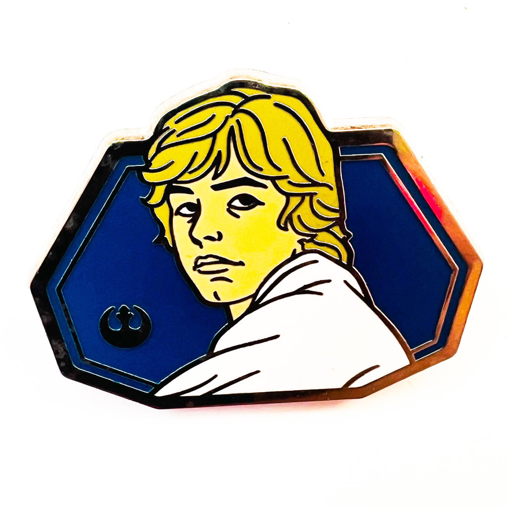 Disney Star Wats Hidden Mickey Luke Skywalker Pin