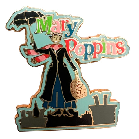 Disney Mary Poppins Umbrella & Bag Pin