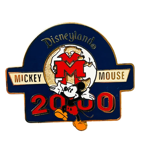 Disneyland Mickey Mouse M Logo Limited Edition 2000 Pin