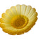 Vintage Lalique France Yellow Frosted Glass Daisy Trinket Dish