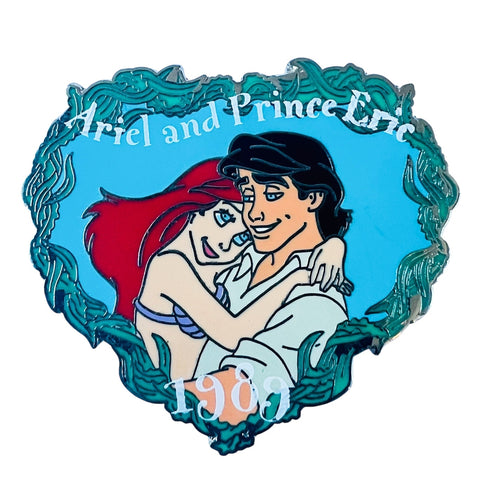 Disney Countdown to the Millennium Series The Little Mermaid Ariel and Prince Eric Pin