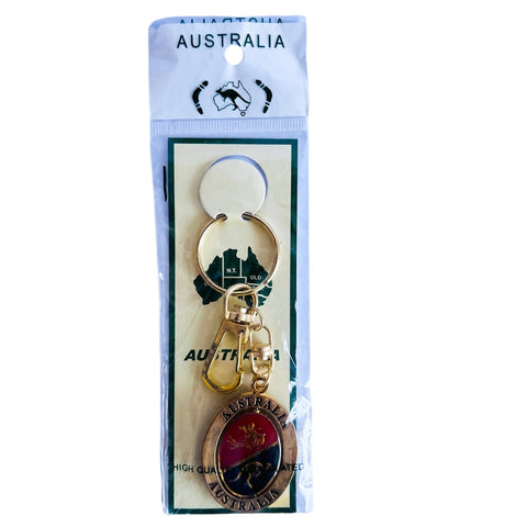 Vintage Australia Aussie Souvenir Keychain