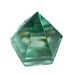 Vintage Ship Deck Prism Light Green Glass Nautical Pyramid Paperweight