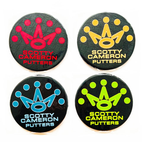 Scotty Cameron Gallery 7 Point Crown Rubber Coasters