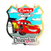 Disney DLR Walt Disney World Travel CO. Disneyland Cars Land Lightning McQueenn Pin