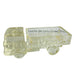 Vintage IVECO Pressed Glass Truck Paperweight Figurine