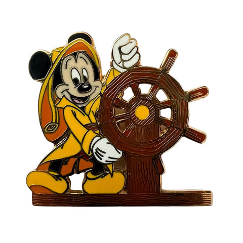 Walt Disney World Cast Exclusive Helmsman Mickey Mouse Pin