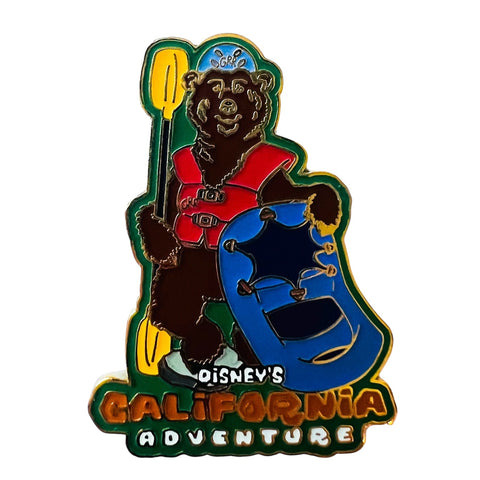 Disney DCA Disneyland California Adventure Exclusive Grizzly Bear w/ Rat Pin