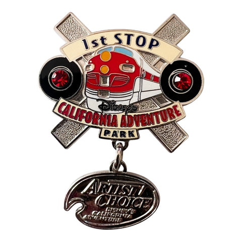 Disney California Adventure 1St Stop Artist Signed Exclusive Dawn Weaver Dangle Pin