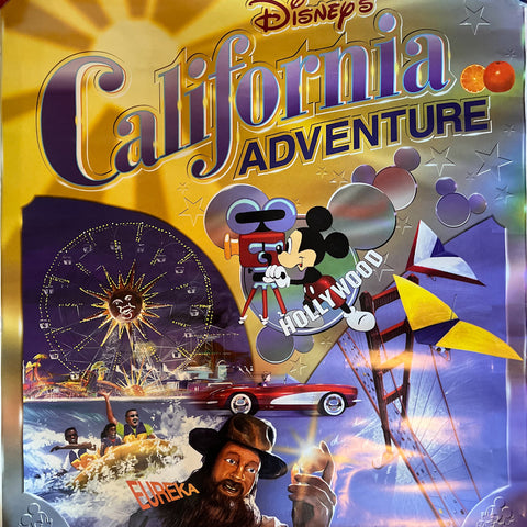 Disney California Adventure Opening Day Poster