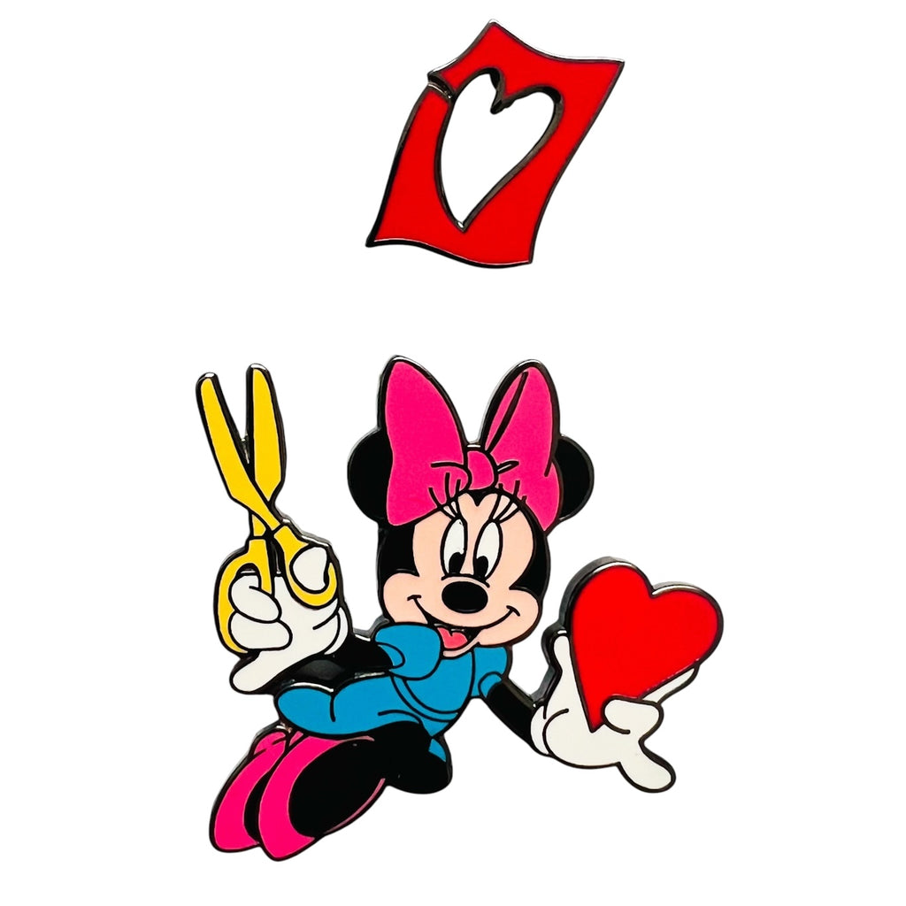 Disney Minnie Mouse Valentines Day 2 Pin Set