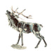 Swarovski Silver Crystal Stag Buck Deer Rhodium Antlers Figurine