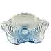 Vintage Cambridge Glass Caprice Moonlight Blue Pedestal Bowl with Handles