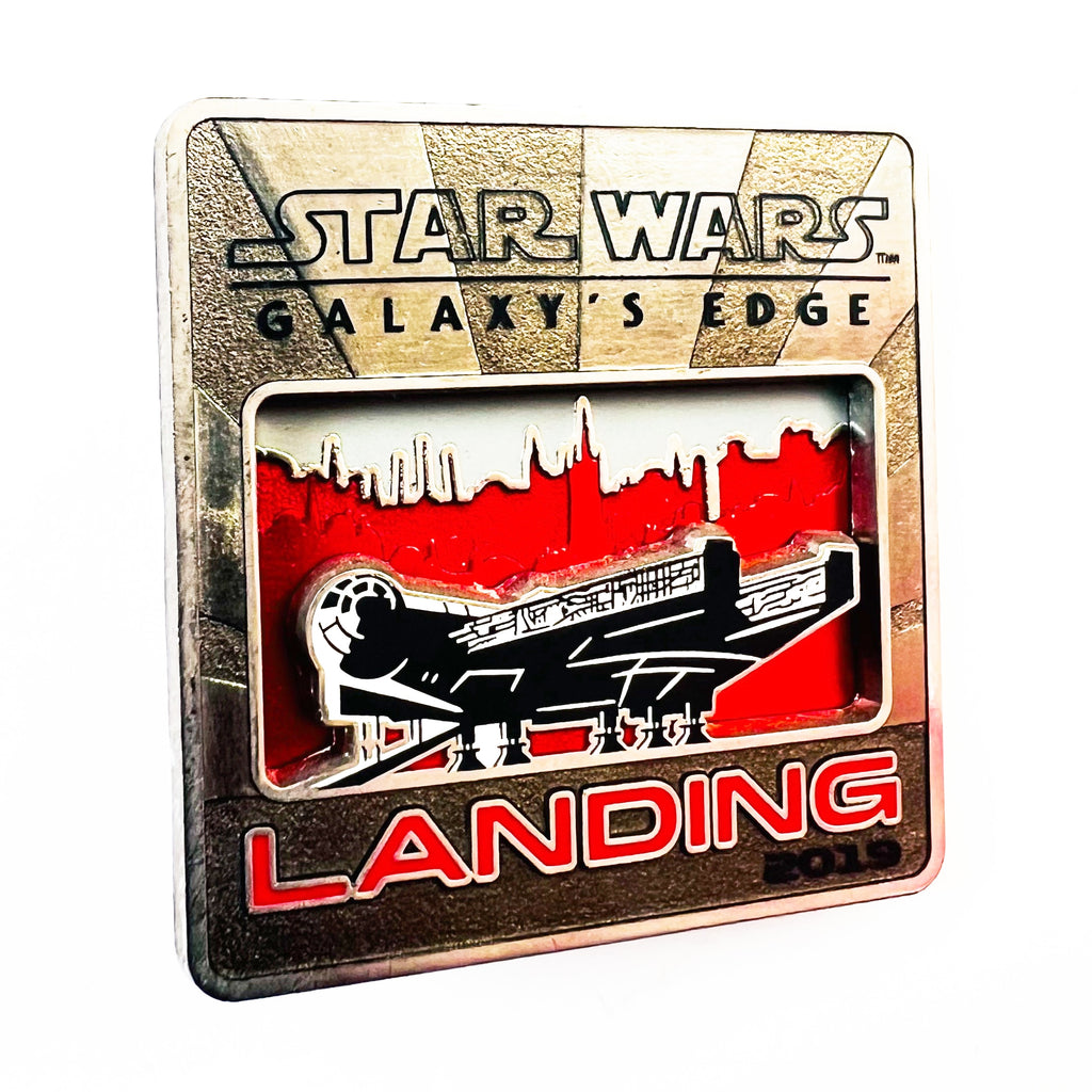 Disney Star Wars Galaxy’s Edge Landing 2019 Millennium Falcon LR Pin