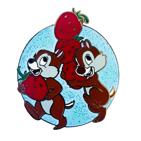 Disney Chip and Dale Strawberries Limited Edition 500 Pin