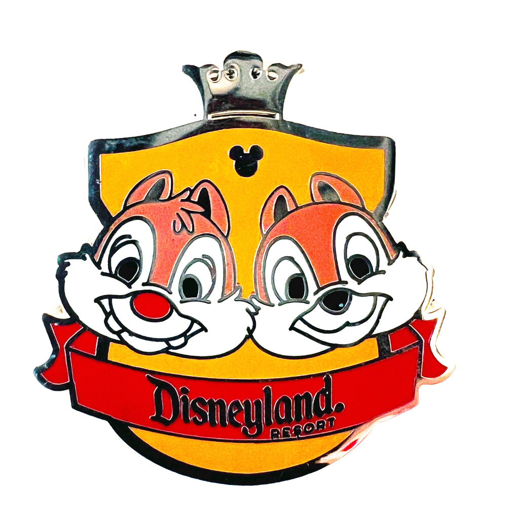 Disney Chip and Dale Hidden Mickey Completer Crest Collection Pin