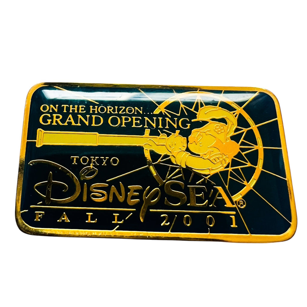 DisneySea On the Horizon Grand Opening Disney Sea Fall 2001 Tokyo Disneyland Resort Pin