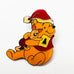 Disney 100 Acre Christmas Collection Pooh & Piglet Hugging Holiday Pin