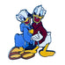 Disney DLR Disneyland Fantasia 2000 Series Donald & Daisy Duck Pin