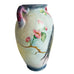 Vintage Hand Painted Birds Two-Handled Japan Vase