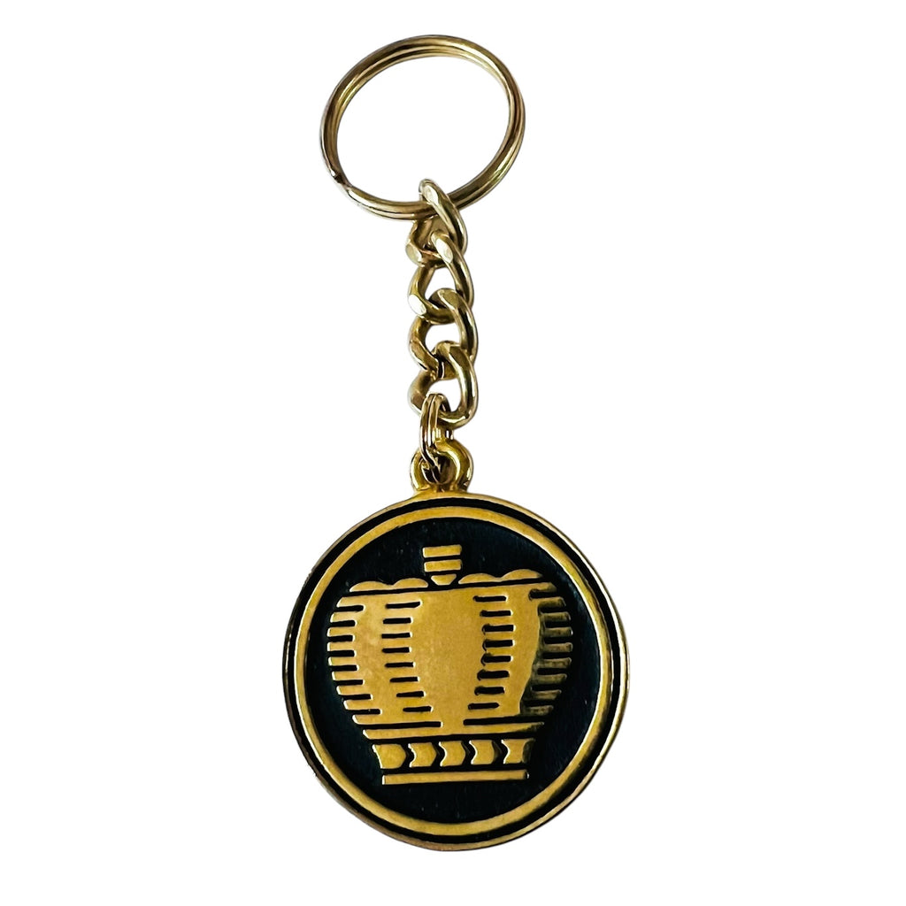 Vintage Crown Metal Keychain