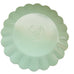 The Pioneer Woman Timeless Beauty Green Jadeite Scalloped Edge Salad Plate