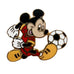 Disney Mickey Mouse Soccer Kick  Pin