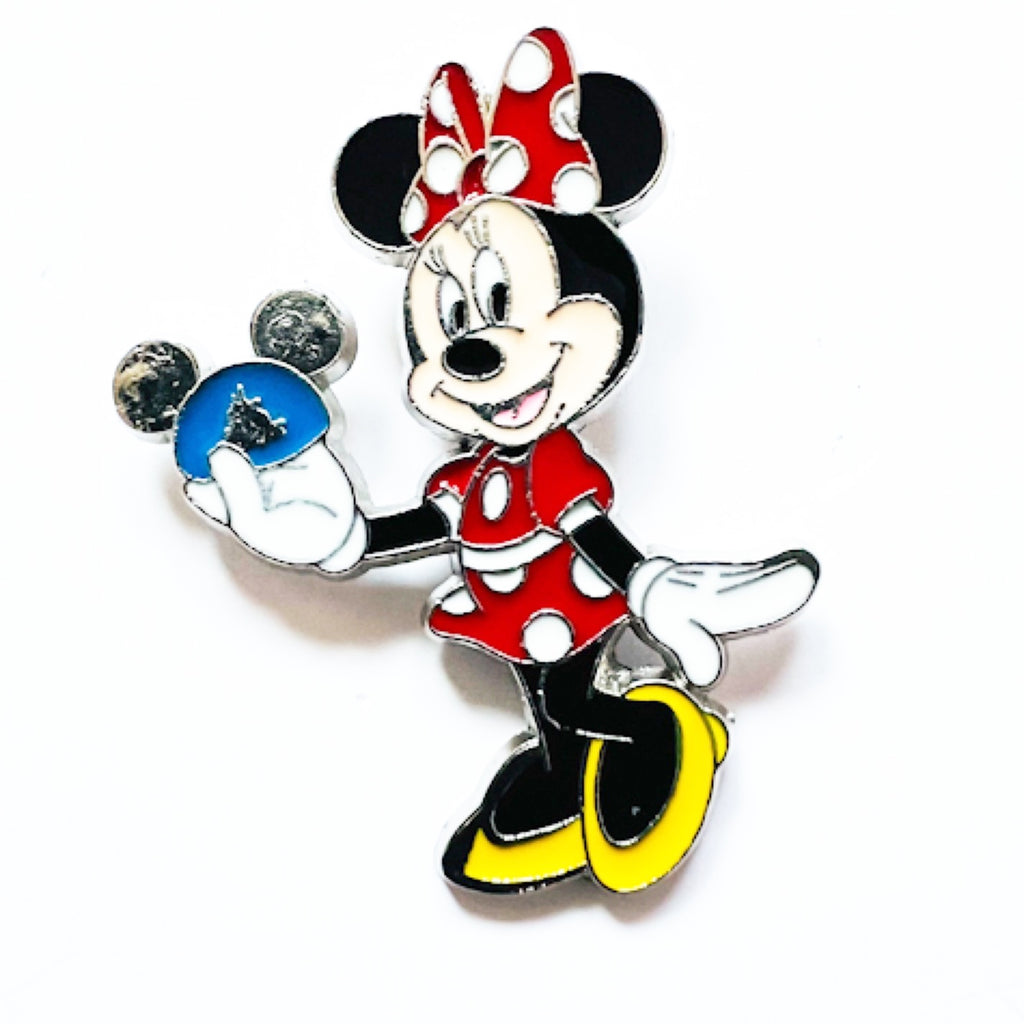 Disney Minnie Mouse Holding Mickey Ear Hat