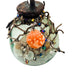 Religious Cross Rustin Metal Seashell Sand Bottle